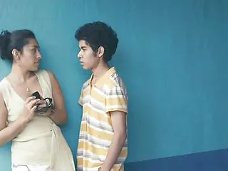 , سن زن و پسر جوان بسیار داغ, داغ,